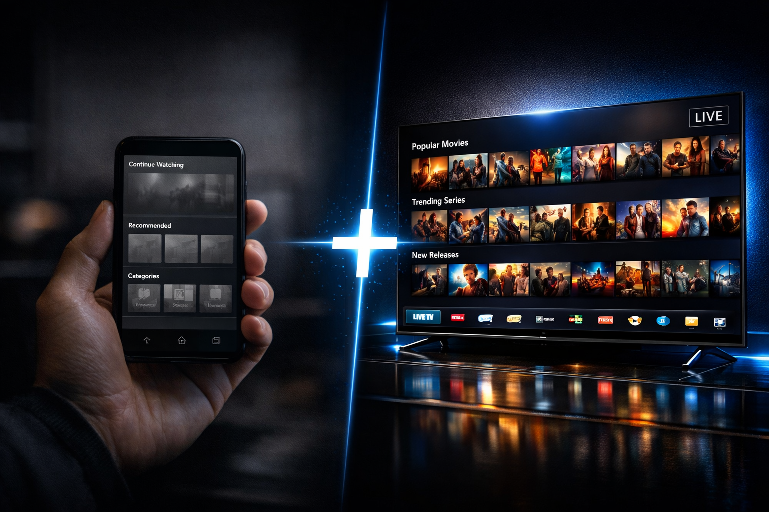 IPTV VOD vergeleken met streaming diensten