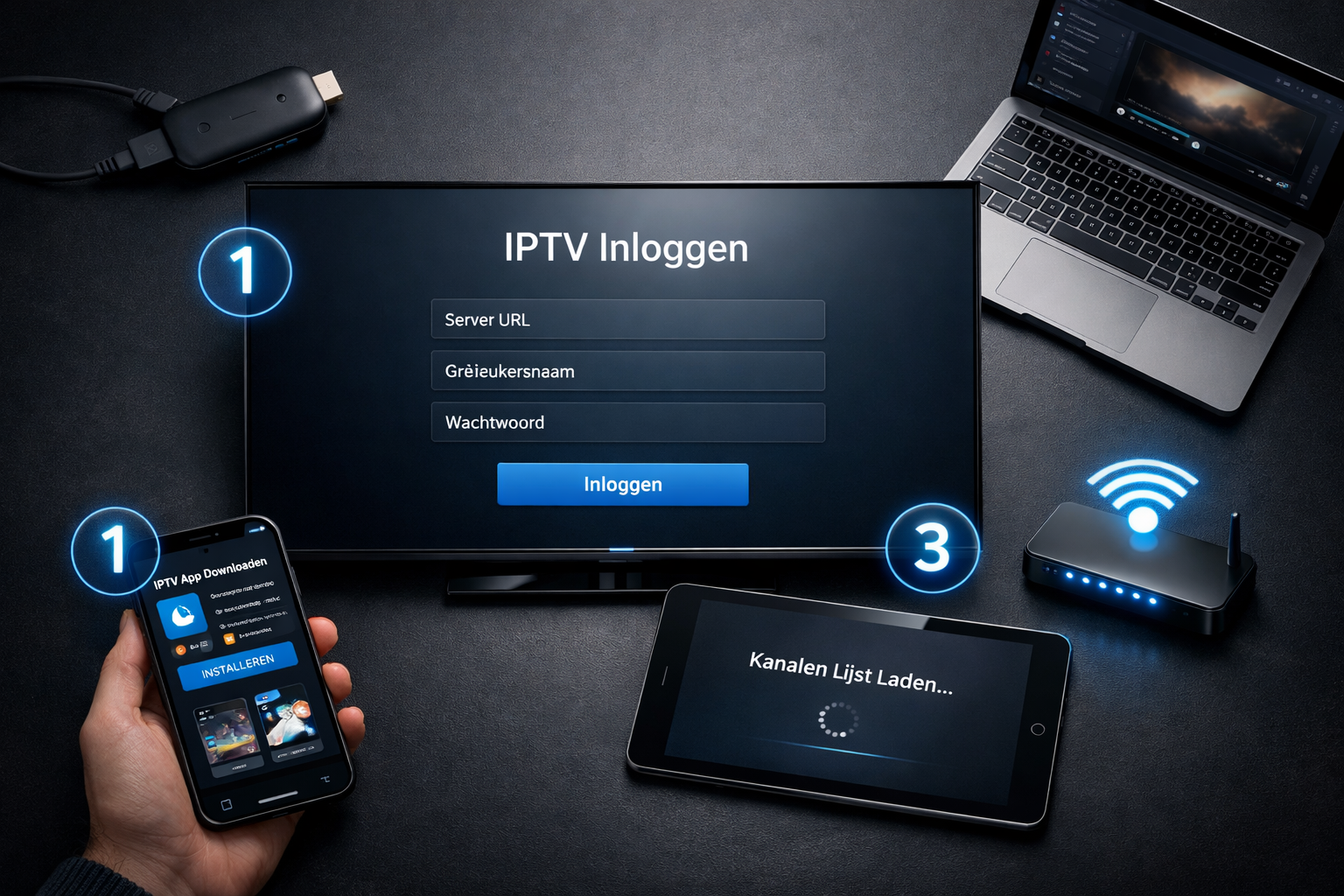 IPTV installeren - stap voor stap handleiding voor alle apparaten